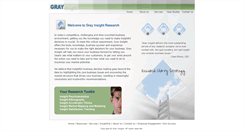 Desktop Screenshot of grayinsight.com